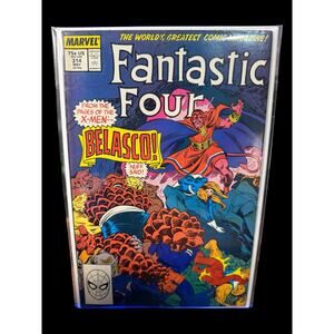 Fantastic Four #314 Marvel Comic Book 1988 Belasco X-Men Crossover NM